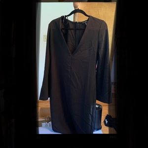 Forever 21 formal black dress